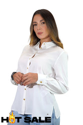 Camisa Women Tommy Hilfiger White Camisas
